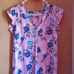 ☀️☀️Loft Floral Tank